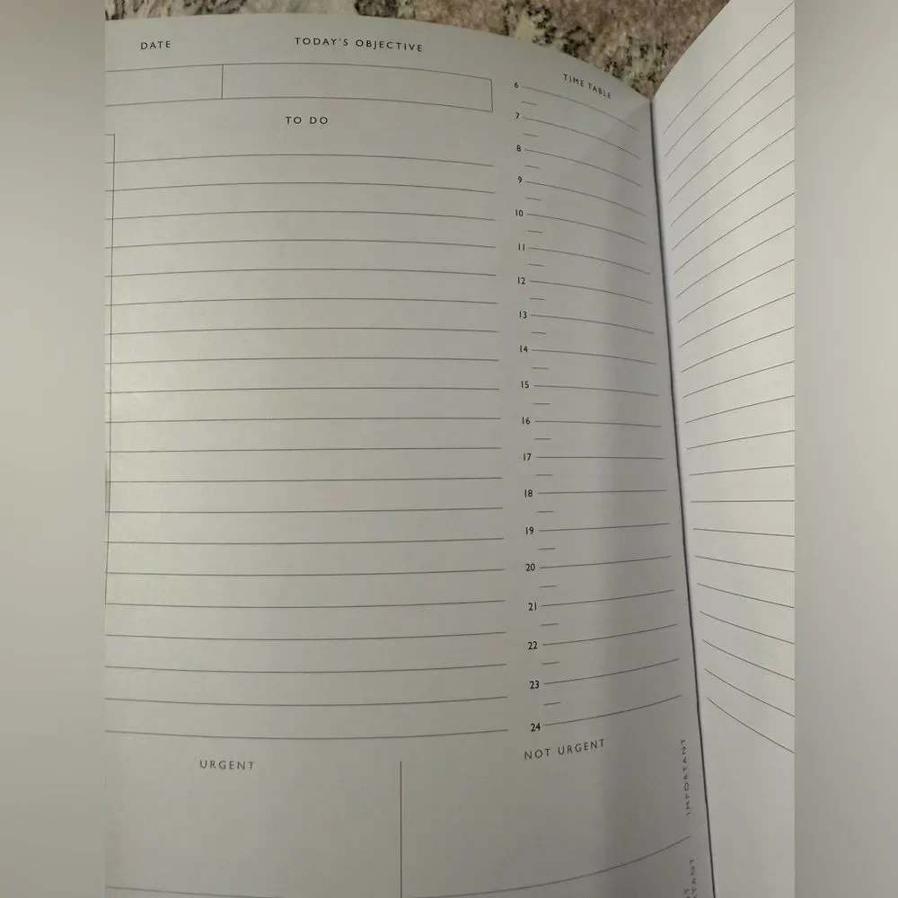 Oh Deer! x Urban Outfitters Celestial Moon & Star Print Daily Planner Book